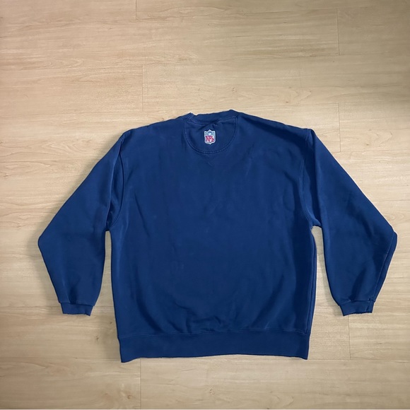 RARE VINTAGE MENS 90S NIKE DALLAS COWBOYS CENTER SWOOSH CREWNECK SIZE LARGE - Picture 8 of 15